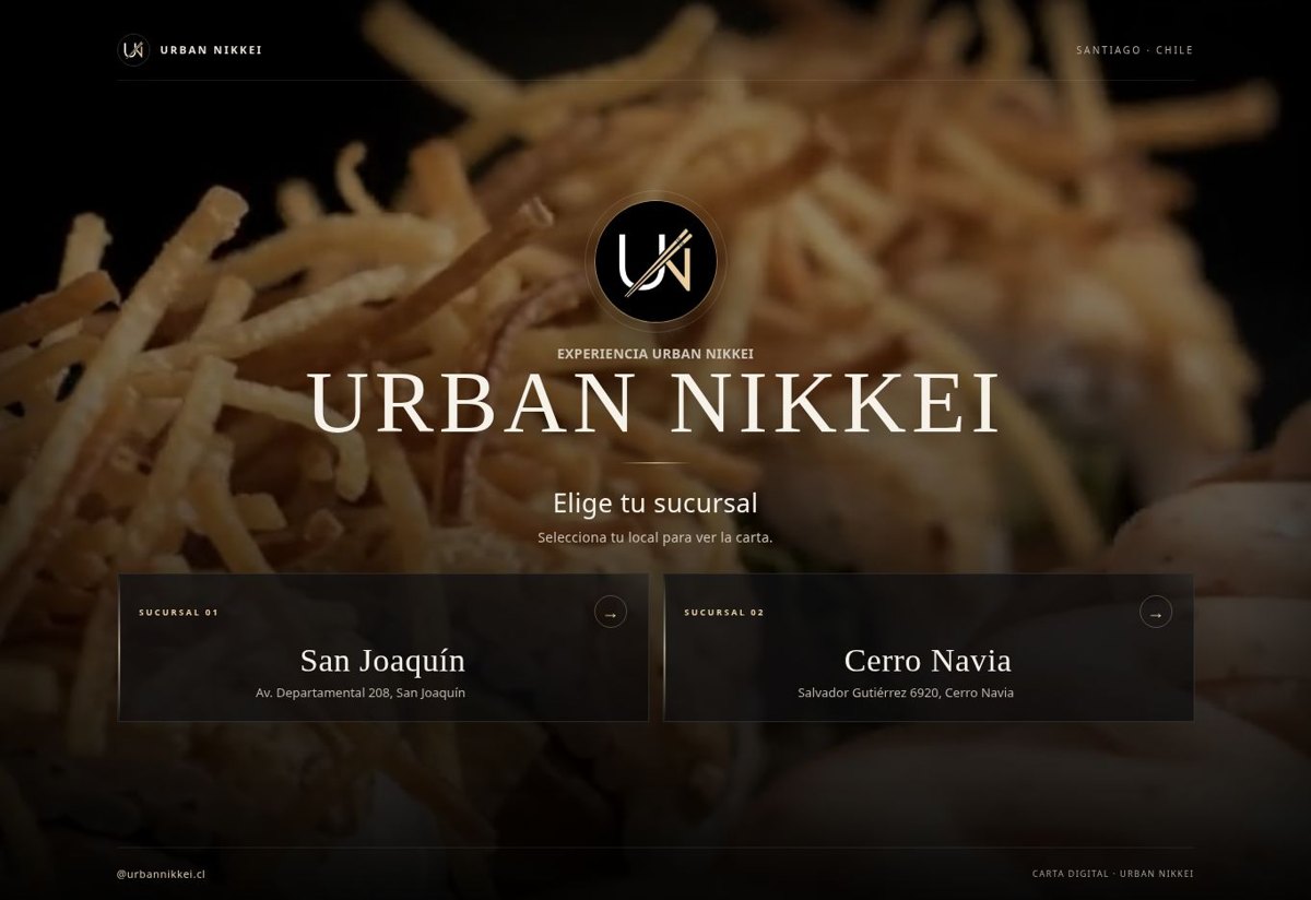 Captura de la página de Urban Nikkei
